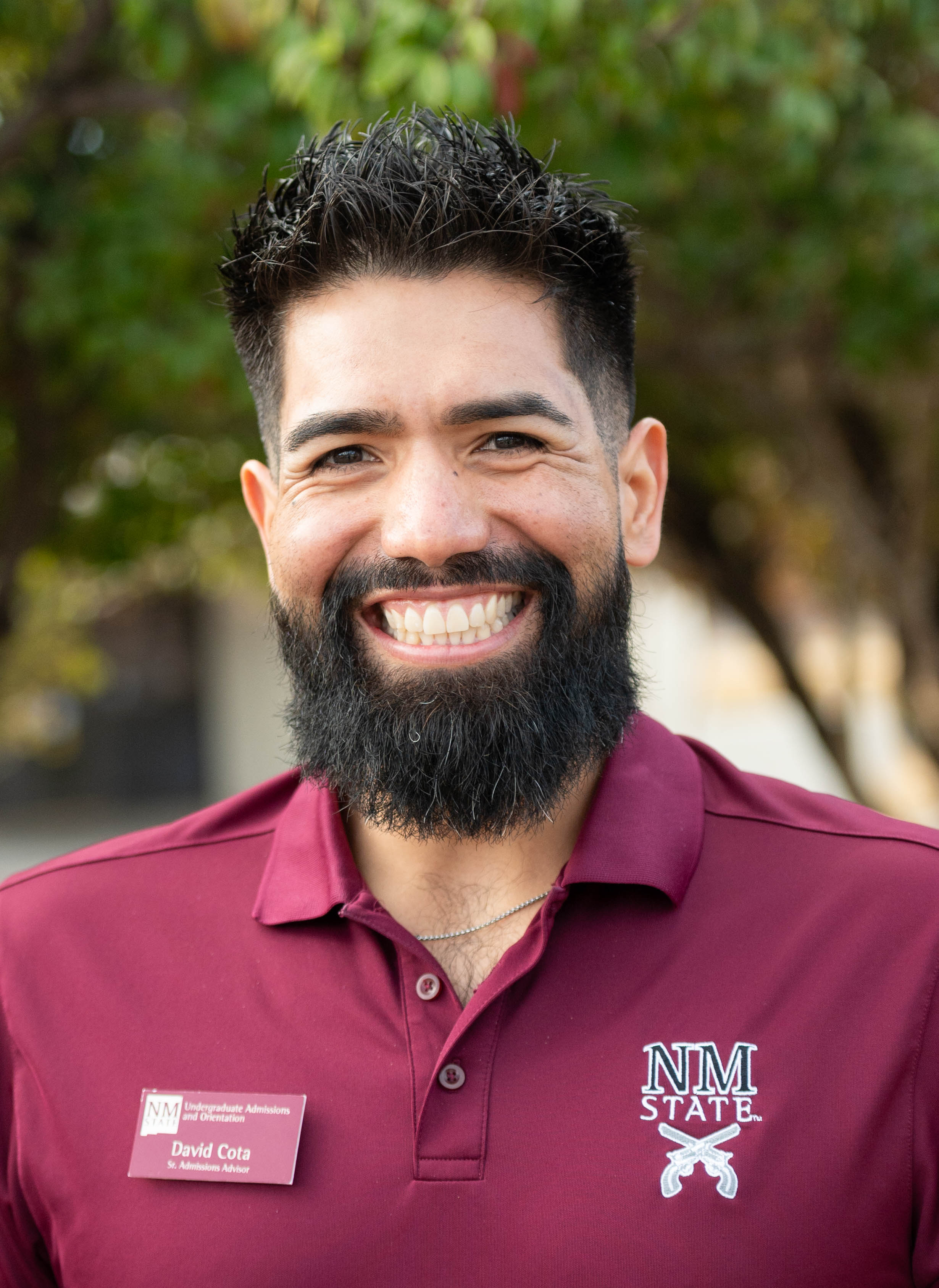 David Cota, Senior Admissions Advisor Undergraduate Admissions